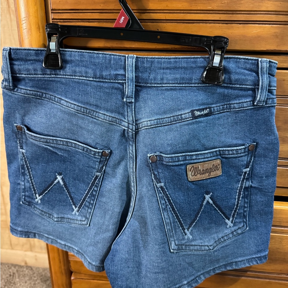Wrangler Classic Blue Denim Shorts